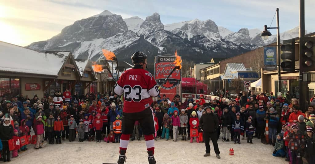 Season-long touring hockey festival